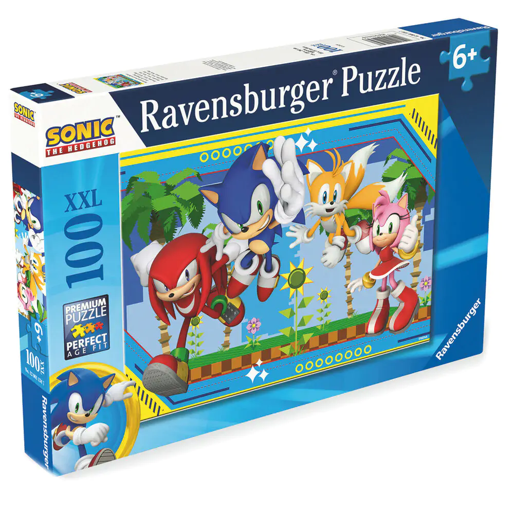 Sonic the Hedgehog XXL puzzle 100 dielikov produktová fotografia