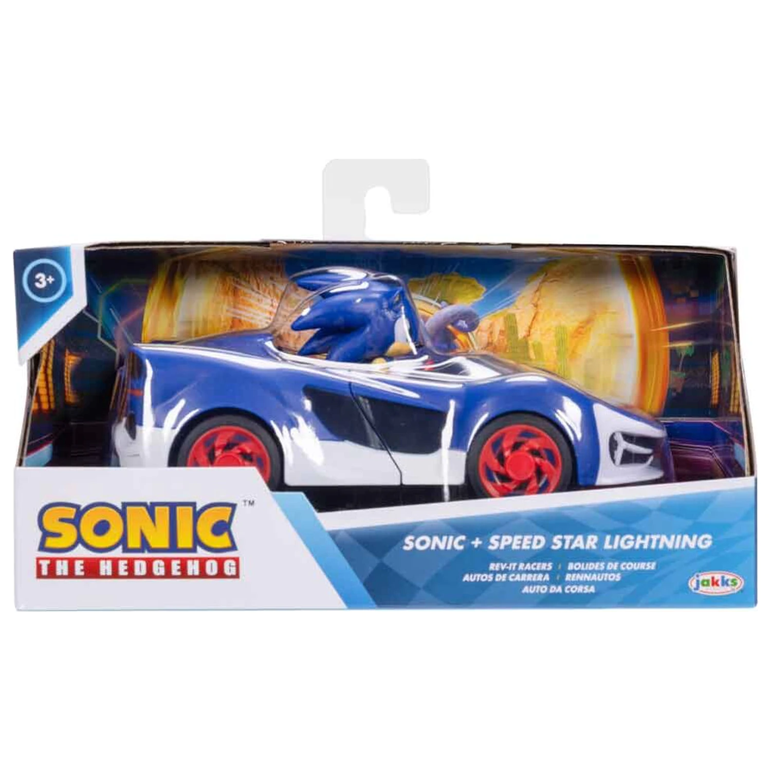 Sonic the Hedhehog Sonic Vozidlo + figúrka produktová fotografia