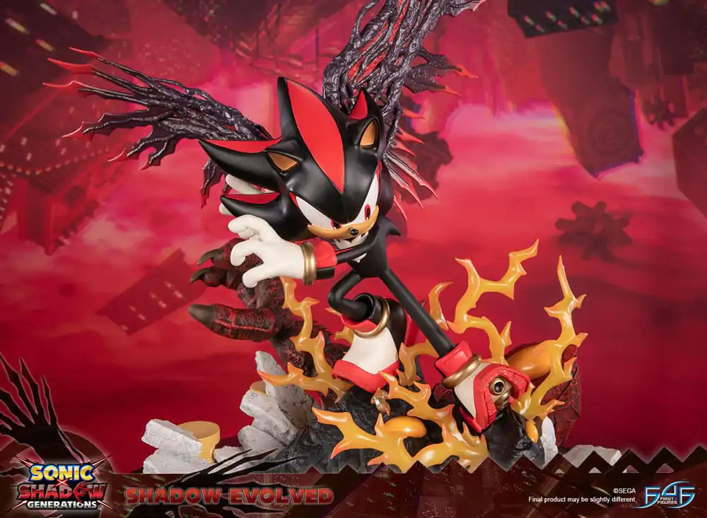 Sonic X Shadow Generations socha Shadow Evolved 58 cm termékfotó