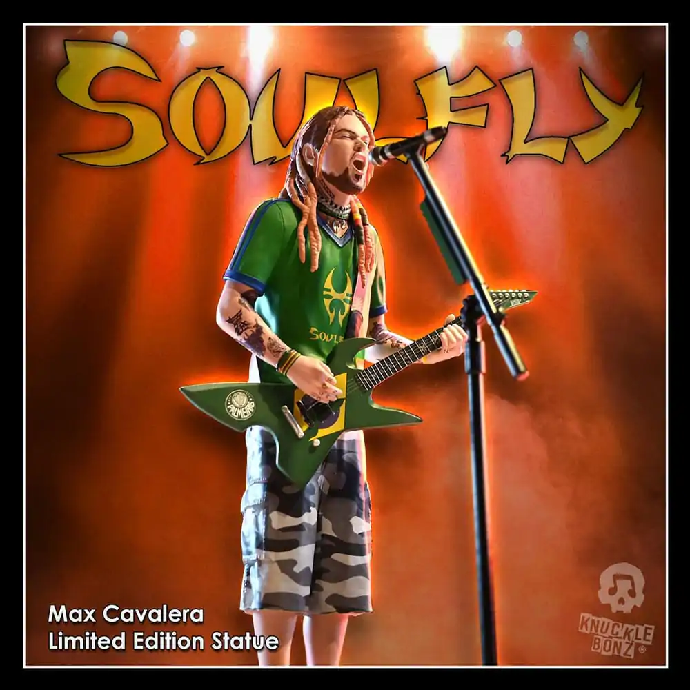 Soulfly Rock Iconz Socha Max Cavalera 22 cm produktová fotografia