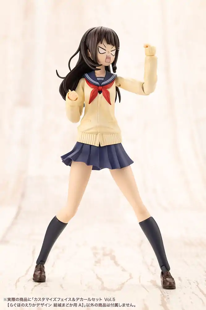Sousai Shojo Teien Model Kit Súprava príslušenstva 1/10 Sada prispôsobených tvárí a obtlačkov Vol. 5 Designed by Raguhonoerika For Madoka Yuki A produktová fotografia
