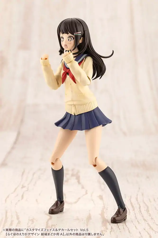 Sousai Shojo Teien Model Kit Súprava príslušenstva 1/10 Sada prispôsobených tvárí a obtlačkov Vol. 5 Designed by Raguhonoerika For Madoka Yuki A produktová fotografia