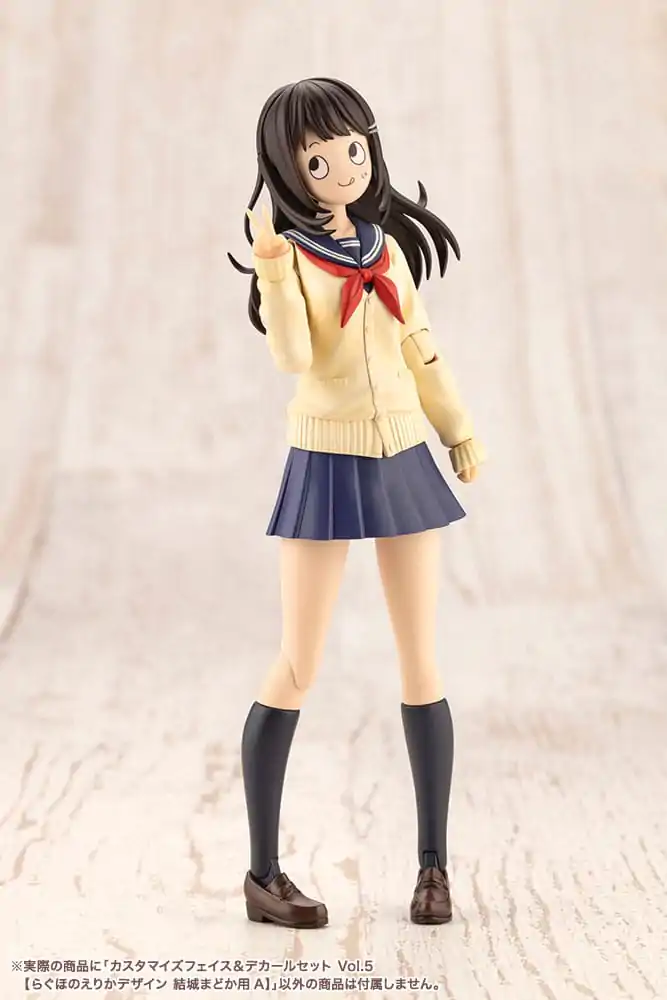 Sousai Shojo Teien Model Kit Súprava príslušenstva 1/10 Sada prispôsobených tvárí a obtlačkov Vol. 5 Designed by Raguhonoerika For Madoka Yuki A produktová fotografia