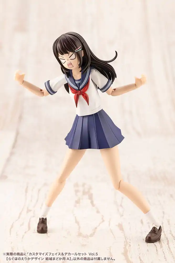 Sousai Shojo Teien Model Kit Súprava príslušenstva 1/10 Sada prispôsobených tvárí a obtlačkov Vol. 5 Designed by Raguhonoerika For Madoka Yuki A produktová fotografia