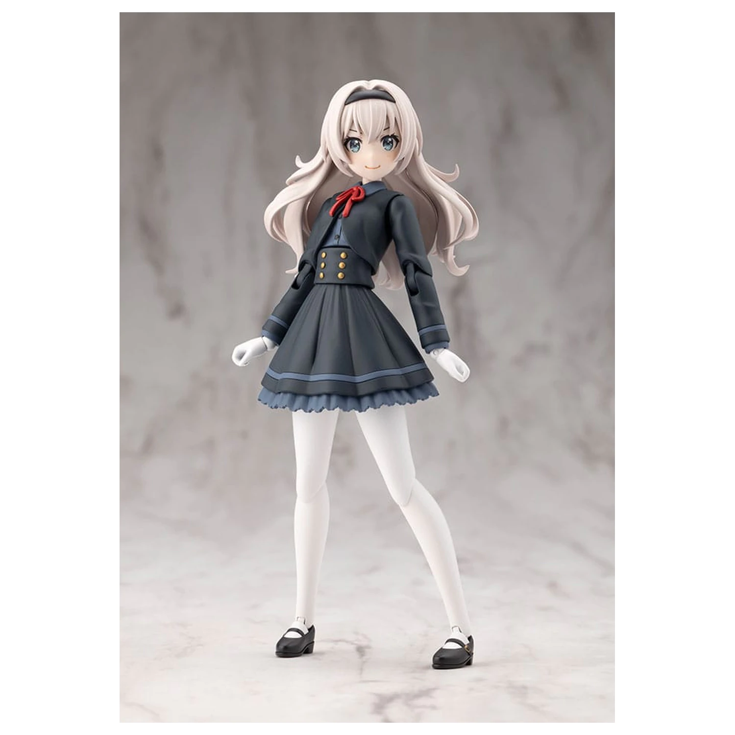 Sousai Shojo Teien Plastová stavebnica modelu 1/10 Emma Koishikawa Nocturne with Honda AB12 Motocompo 14 cm produktová fotografia