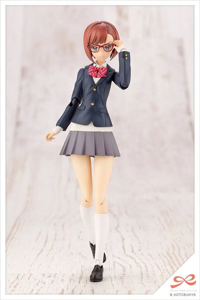 Sousai Shojo Teien Plastic Model Kit 1/10 Koyomi Takanashi Ryobu High School Winter Clothes 15 cm termékfotó