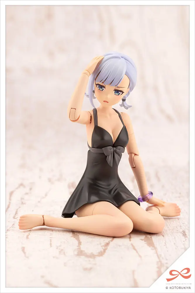 Sousai Shojo Teien Plastiková stavebnica 1/10 Koyomi Takanashi (Swim Style) Dreaming Style Black Swan 16 cm produktová fotografia