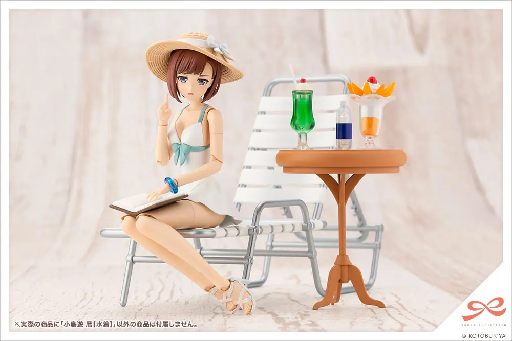 Sousai Shojo Teien Plastic Model Kit 1/10 Koyomi Takanashi (Swim Style) 16 cm produktová fotografia