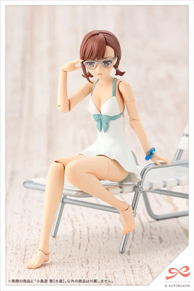 Sousai Shojo Teien Plastic Model Kit 1/10 Koyomi Takanashi (Swim Style) 16 cm produktová fotografia