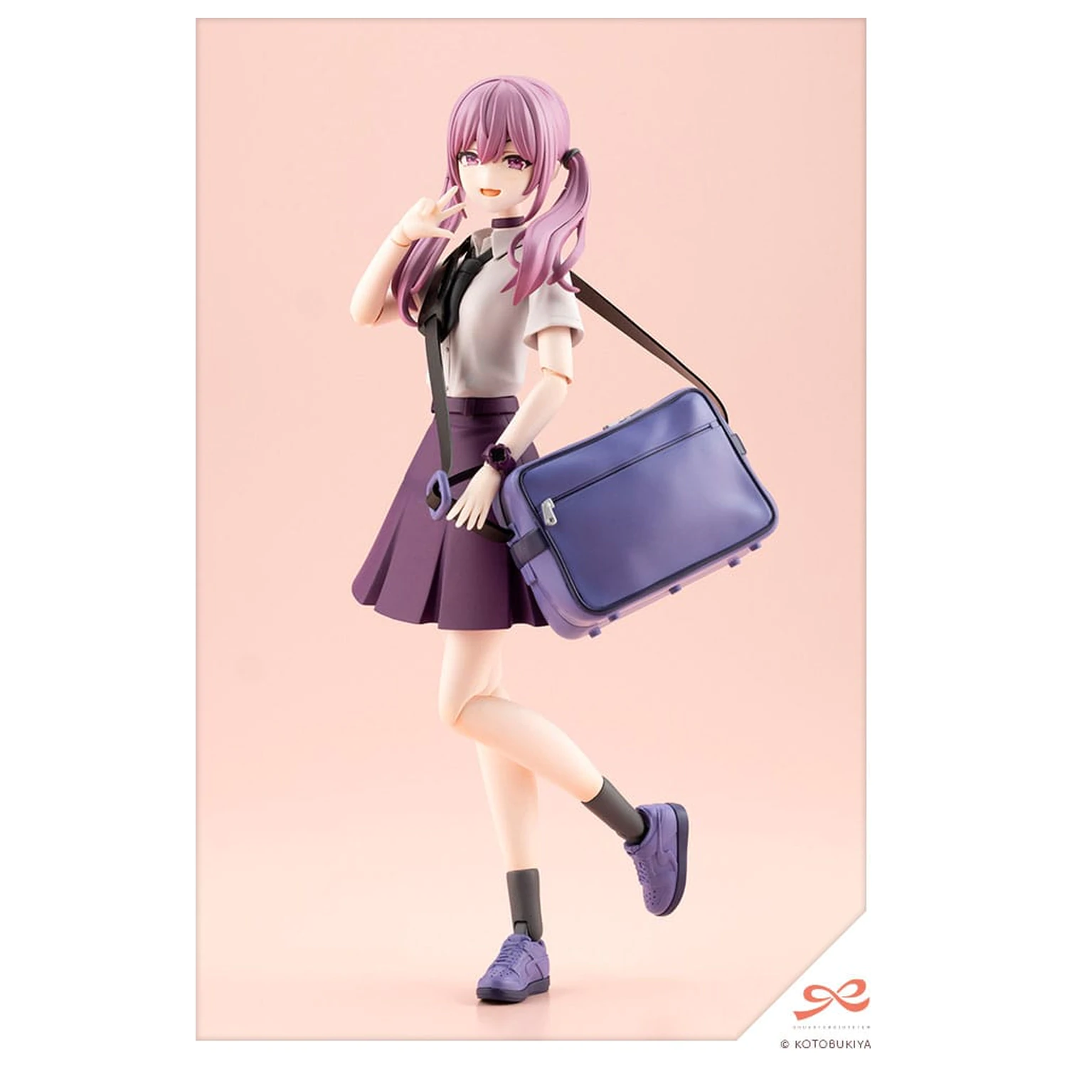 Sousai Shojo Teien Plastic Model Kit 1/10 Little Devil Twin Tails 15 cm produktová fotografia