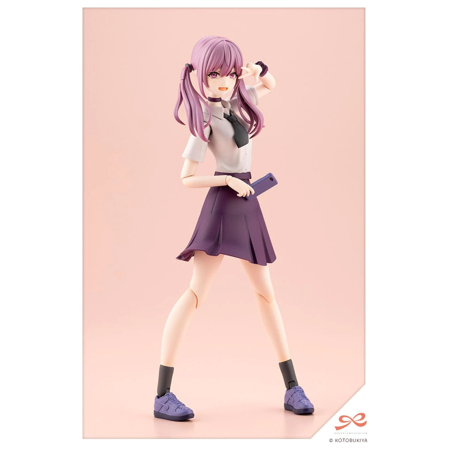 Sousai Shojo Teien Plastic Model Kit 1/10 Little Devil Twin Tails 15 cm produktová fotografia