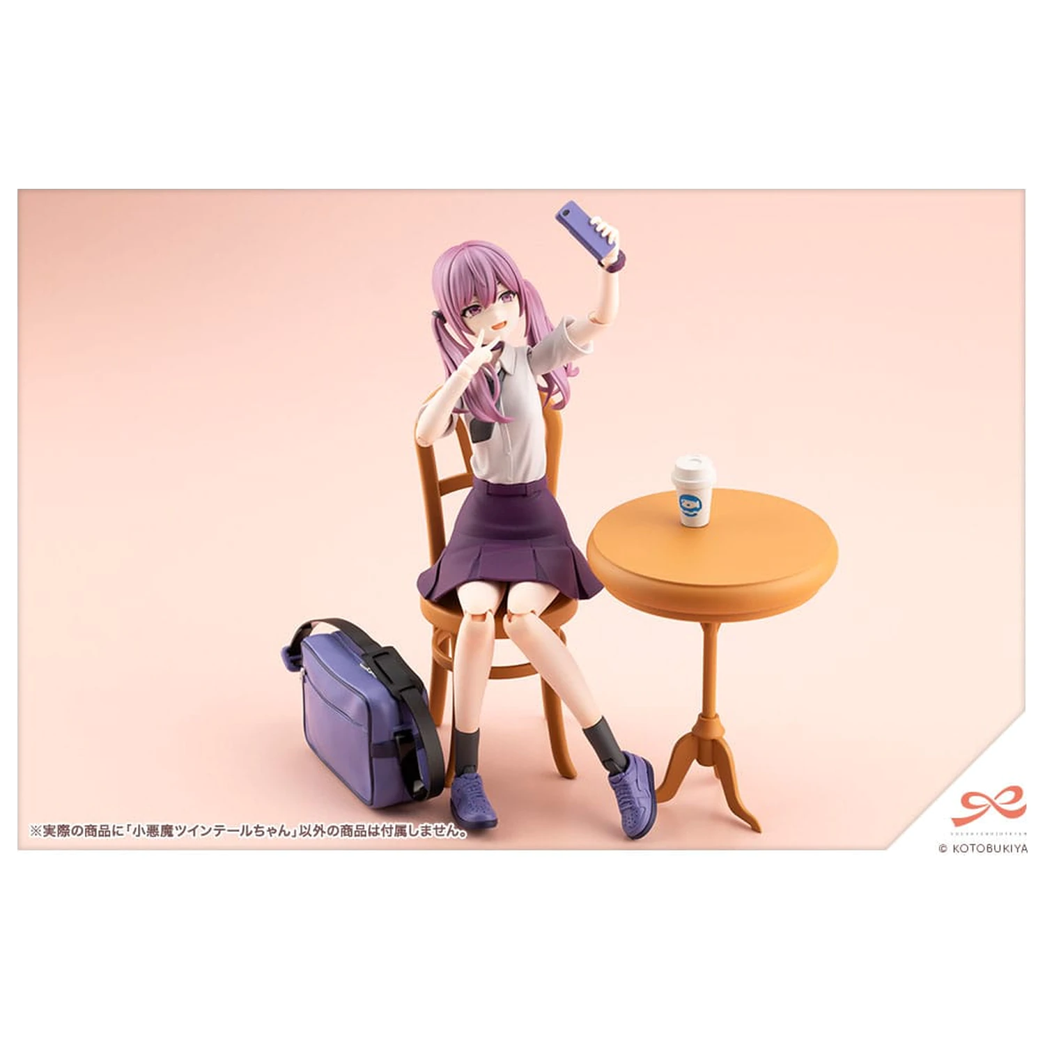 Sousai Shojo Teien Plastic Model Kit 1/10 Little Devil Twin Tails 15 cm produktová fotografia