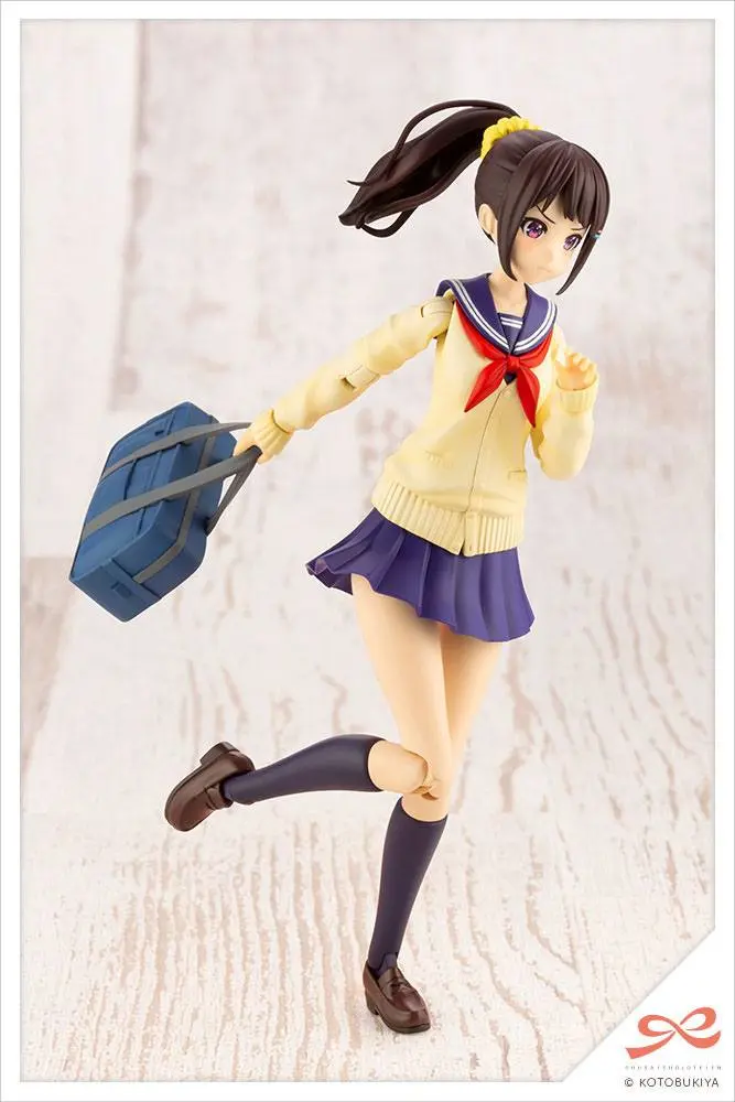 Sousai Shojo Teien Plastic Model Kit 1/10 Madoka Yuki Touou High School Winter Clothes 15 cm termékfotó