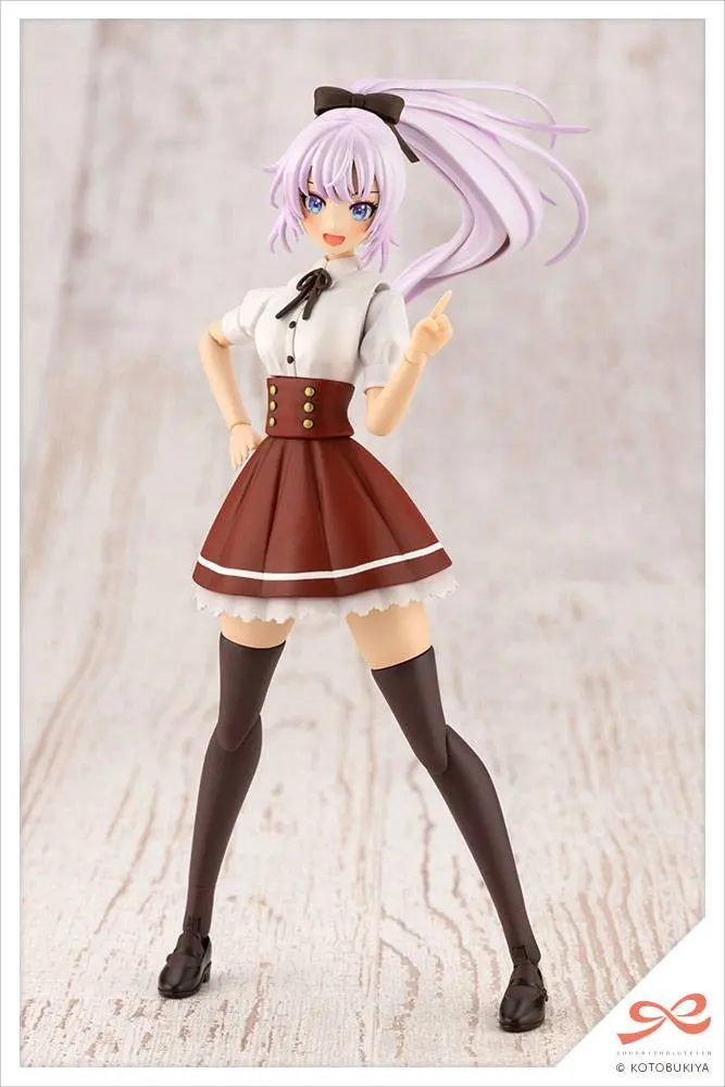 Sousai Shojo Teien Plastický model, súprava 1/10 Ritsuka Saeki Stredoškolská letná uniforma 16 cm termékfotó