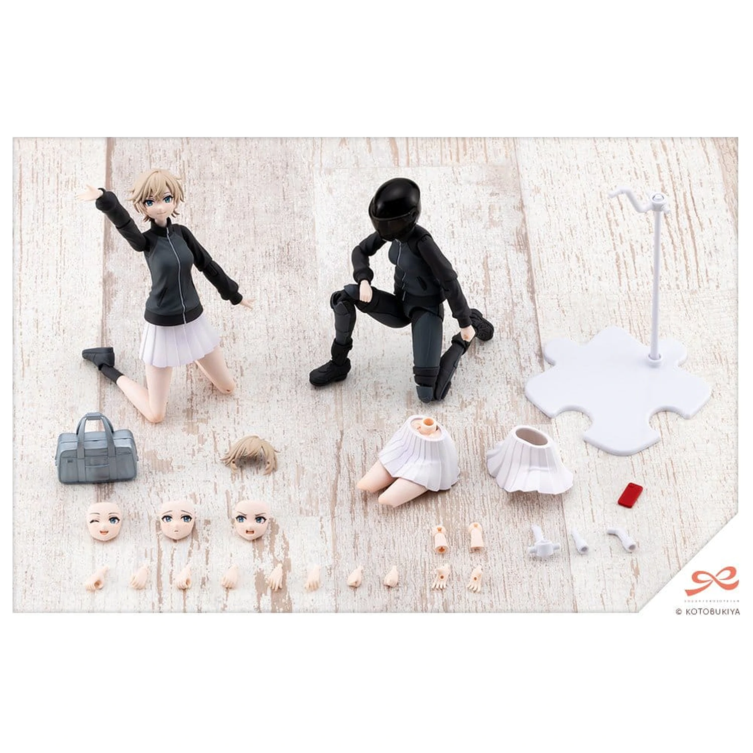 Sousai Shojo Teien Plastic Model Kit 1/10 Rui Saotome Touhou High School Tracksuit Dreaming Style Midnight Onyx 16 cm produktová fotografia
