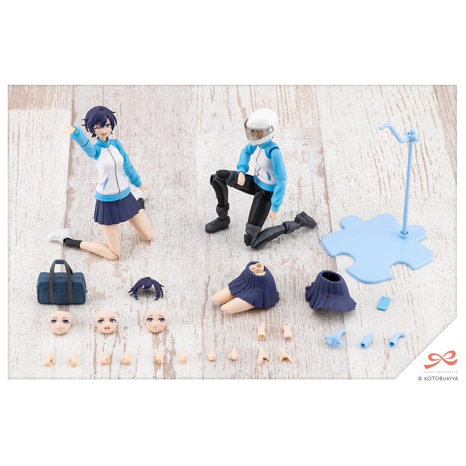 Sousai Shojo Teien Plastiková Modelová súprava 1/10 Rui Saotome Touhou High School Tracksuit 16 cm produktová fotografia