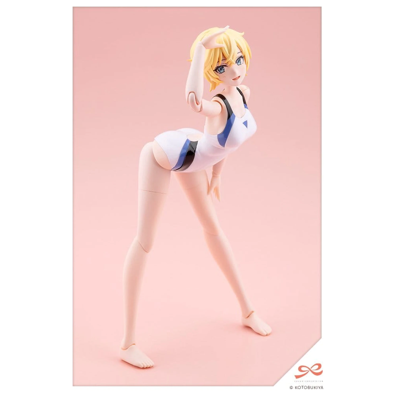 Sousai Shojo Teien Plastic Model 1/10 Rui Saotome Touou High School Competitive Swimsuit Dreaming Style White Dolphin 16 cm produktová fotografia