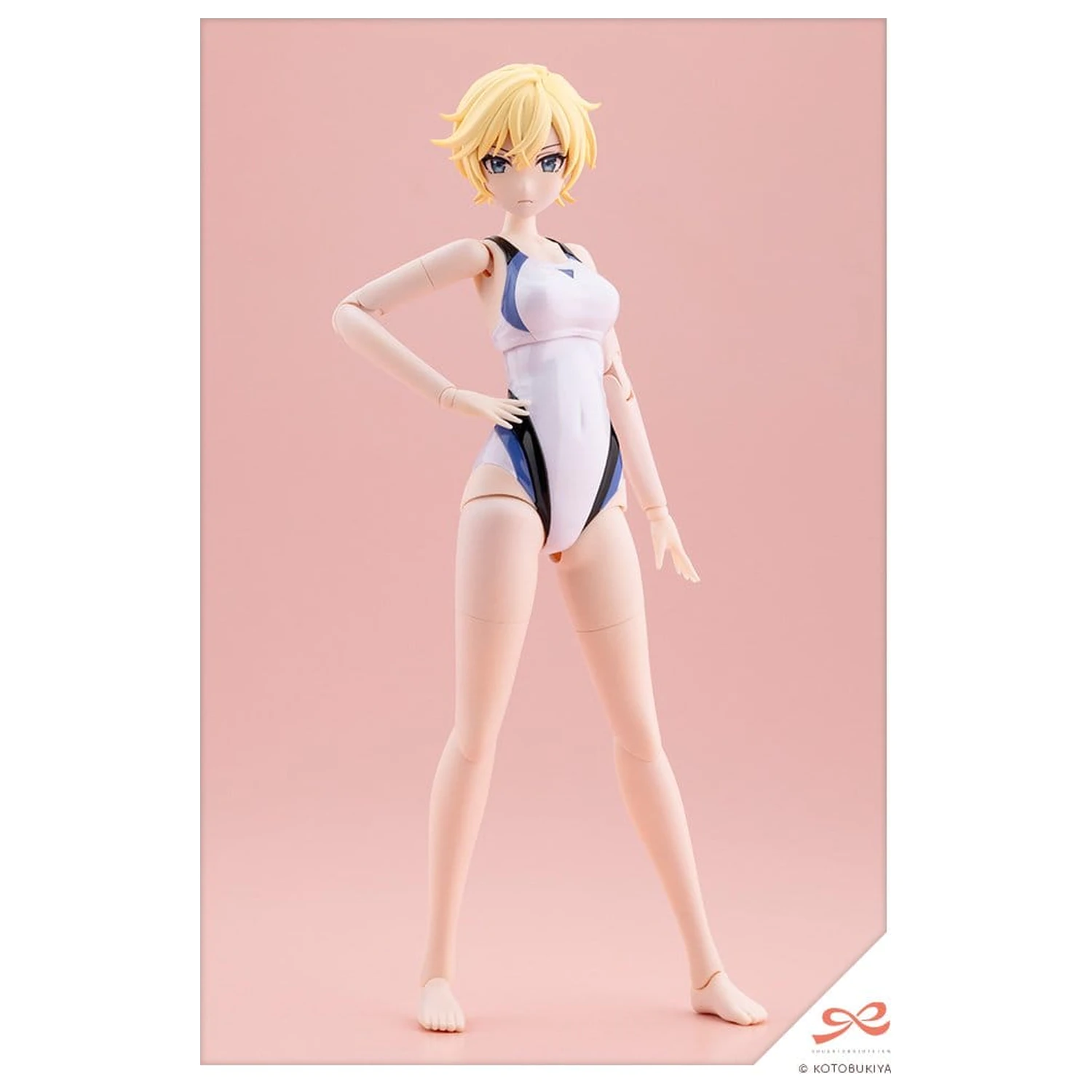 Sousai Shojo Teien Plastic Model 1/10 Rui Saotome Touou High School Competitive Swimsuit Dreaming Style White Dolphin 16 cm produktová fotografia