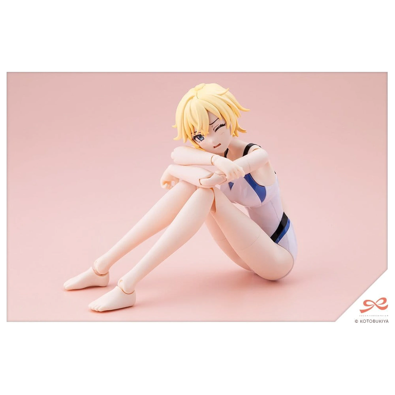 Sousai Shojo Teien Plastic Model 1/10 Rui Saotome Touou High School Competitive Swimsuit Dreaming Style White Dolphin 16 cm produktová fotografia
