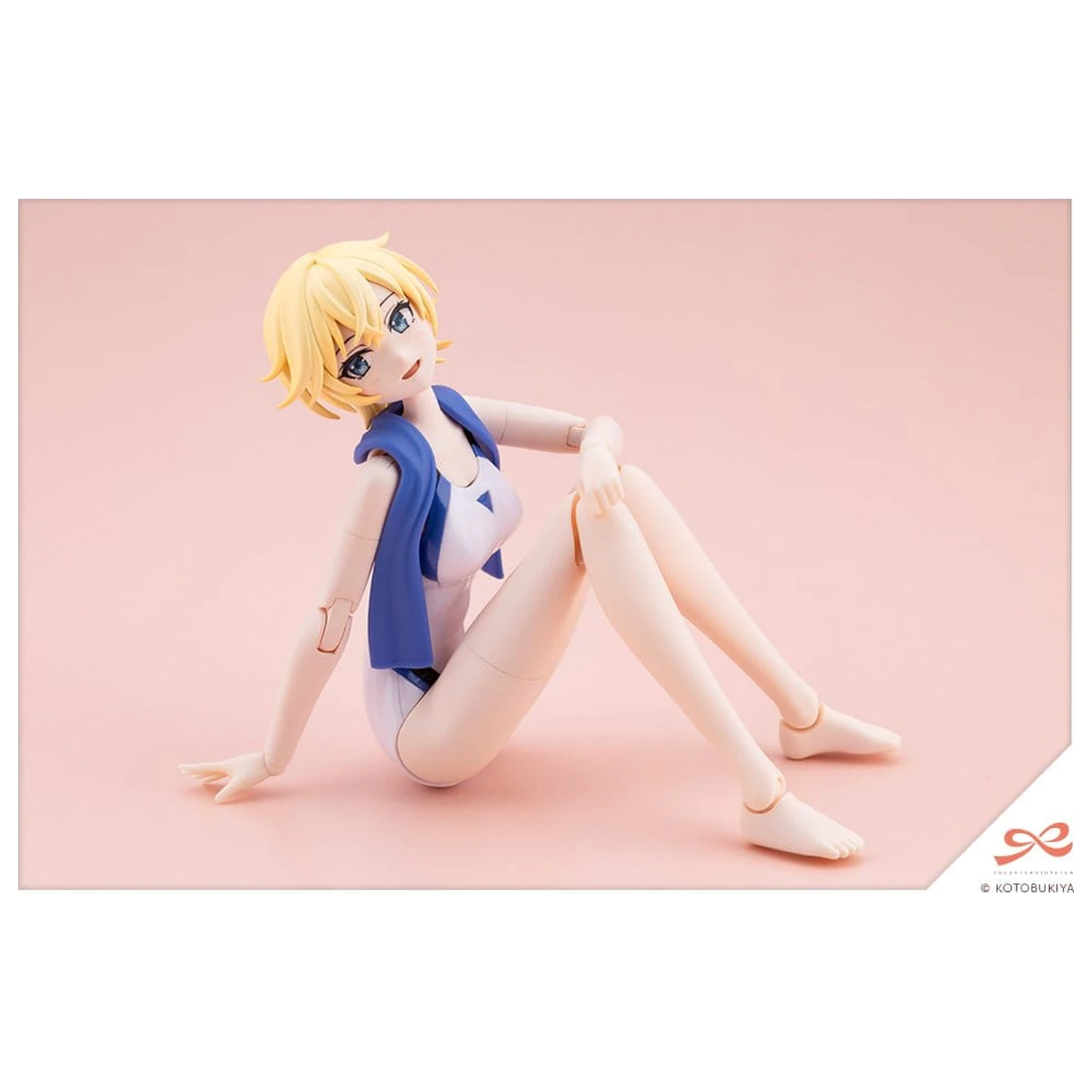 Sousai Shojo Teien Plastic Model 1/10 Rui Saotome Touou High School Competitive Swimsuit Dreaming Style White Dolphin 16 cm produktová fotografia