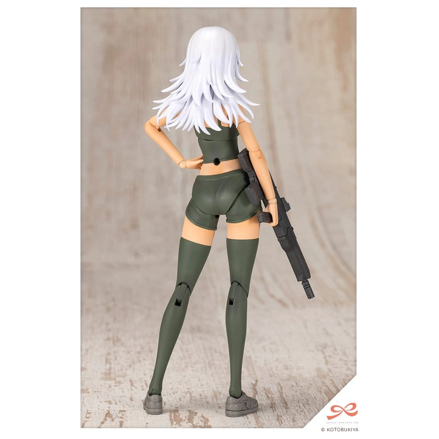Sousai Shojo Teien Plastový Model Kit 1/10 Training Wolf 16 cm produktová fotografia