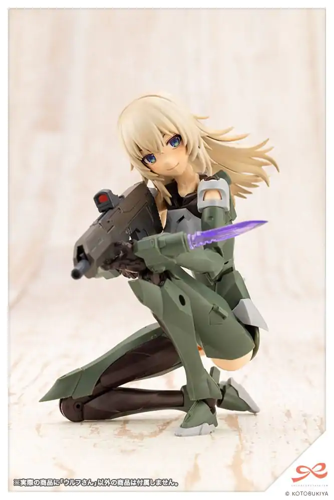 Sousai Shojo Teien Stavebnica plastového modelu 1/10 Wolf 16 cm produktová fotografia