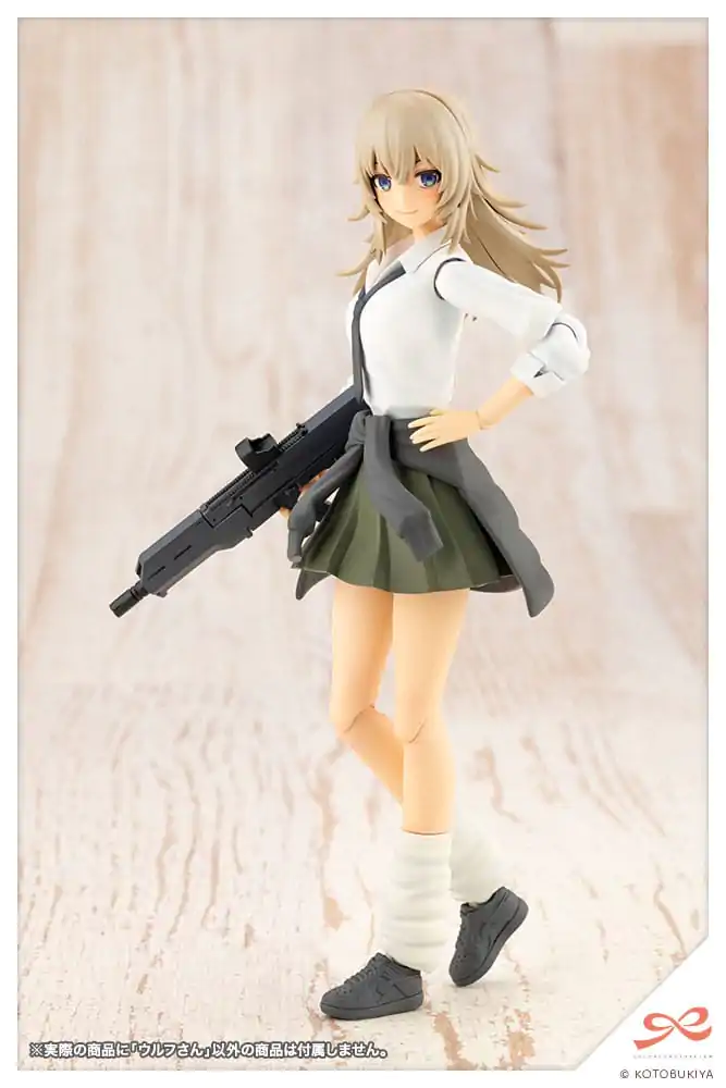 Sousai Shojo Teien Stavebnica plastového modelu 1/10 Wolf 16 cm produktová fotografia