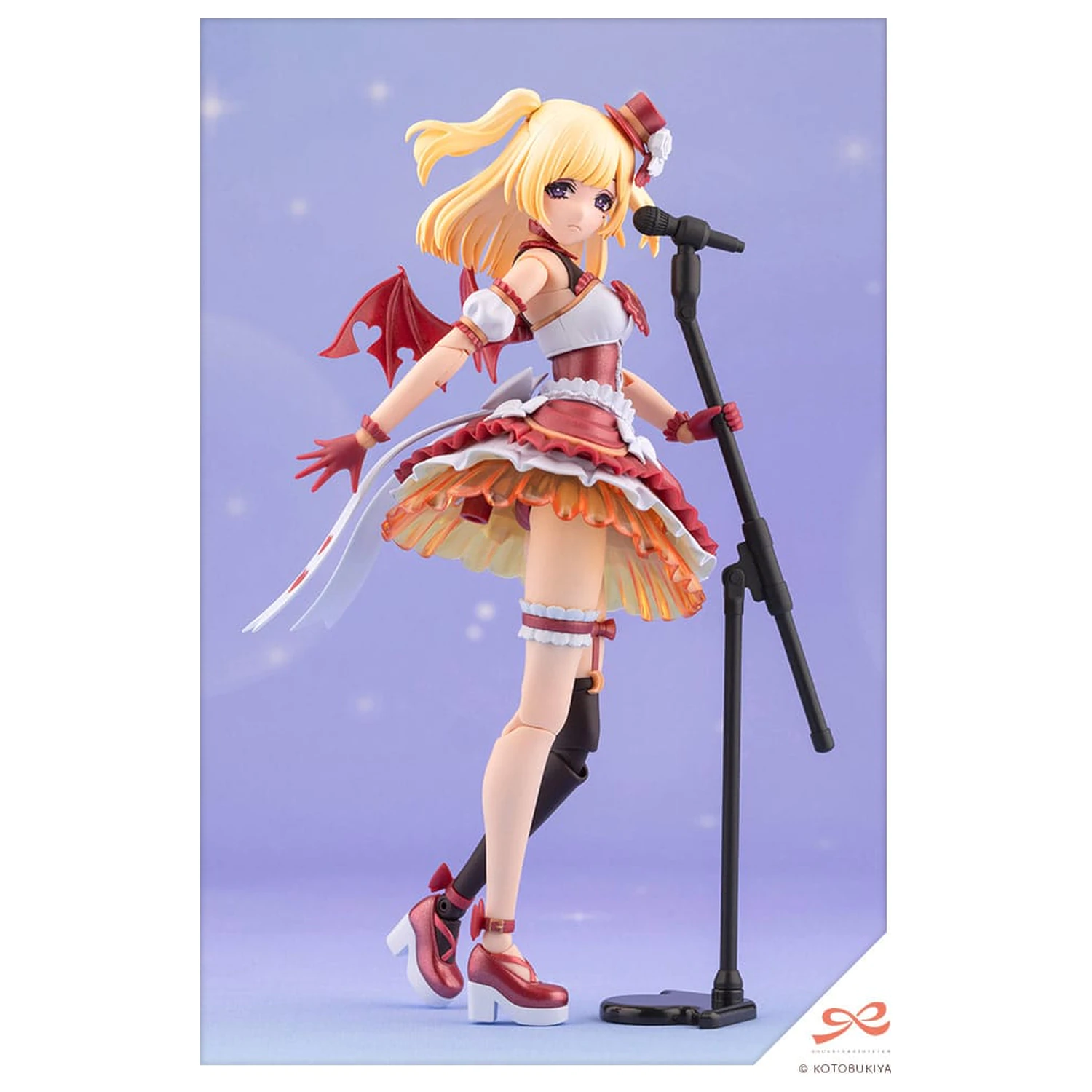 Sousai Shojo Teien Plastový Model Kit 1/10 Yue Kisaragi Diva Costume Dreaming Style Strawberry Moon 16 cm produktová fotografia
