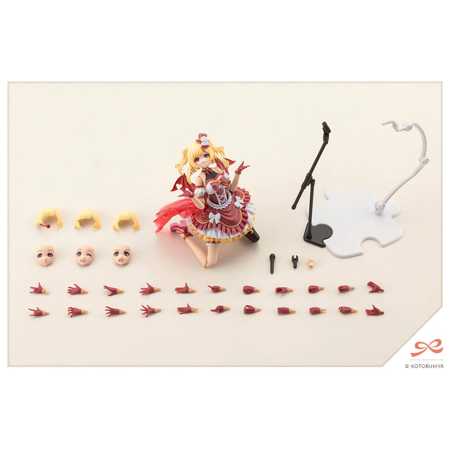 Sousai Shojo Teien Plastový Model Kit 1/10 Yue Kisaragi Diva Costume Dreaming Style Strawberry Moon 16 cm produktová fotografia