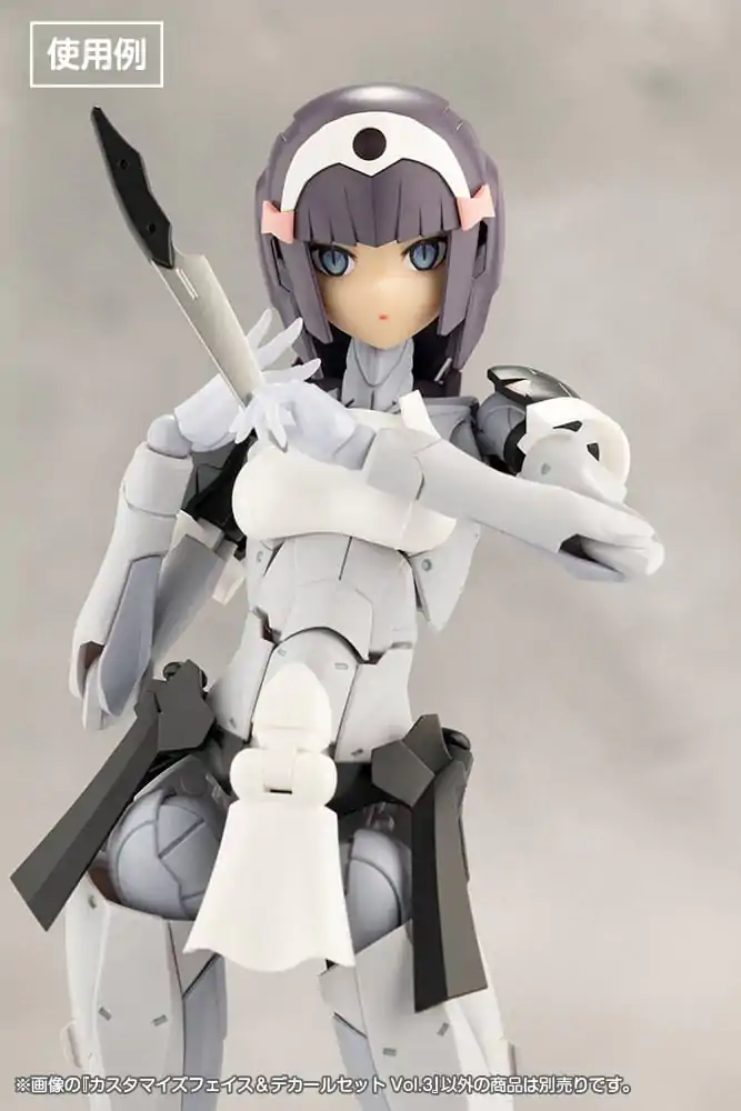 Sousai Shojo Teien Model Kit Accessory Set 1/10 Sada prispôsobených tvárí a obtlačkov Vol. 3 produktová fotografia