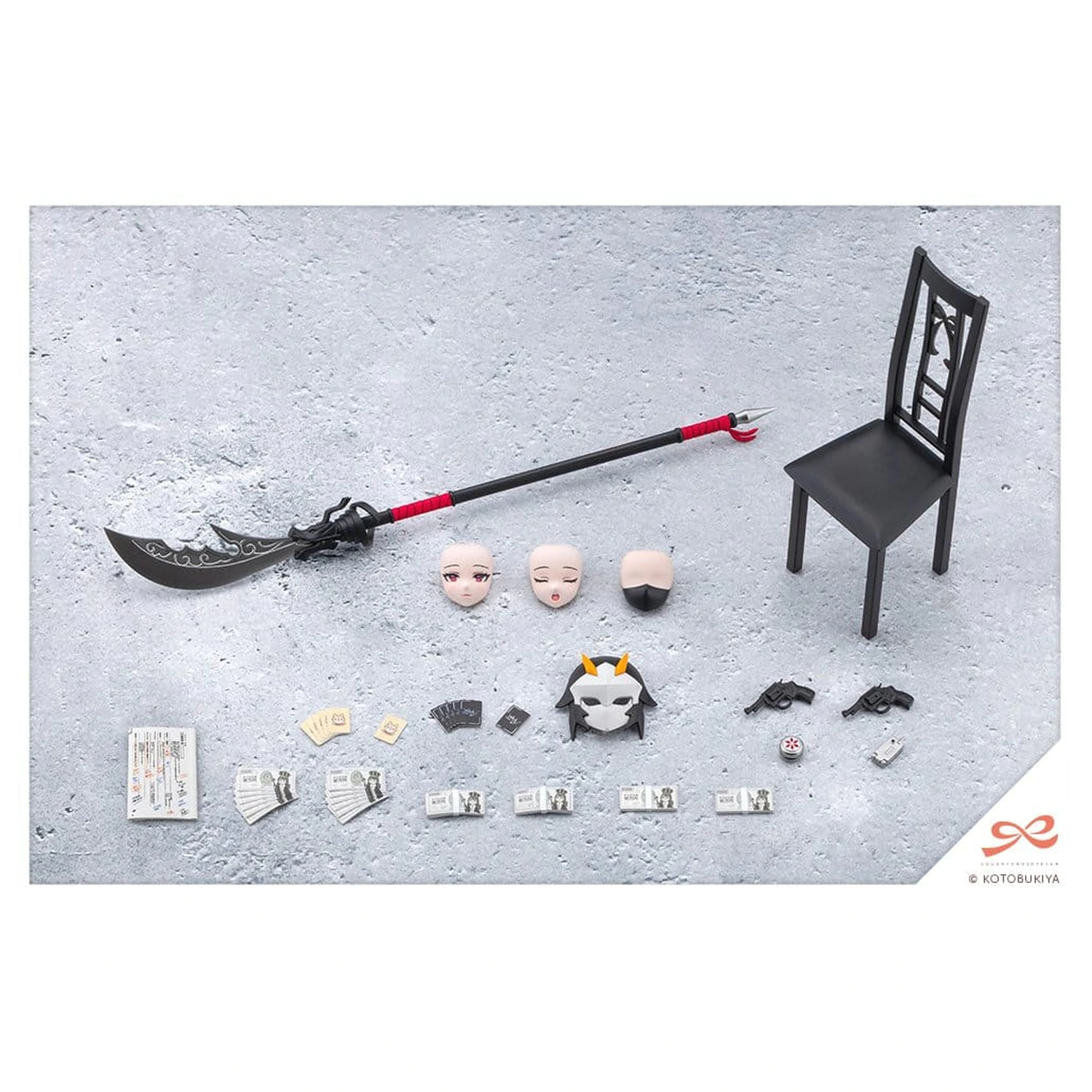 Sousaishojoteien plastový model kit balíček doplnkov 1/10 After School Kuon's Actor Prop Set 2 21 cm produktová fotografia