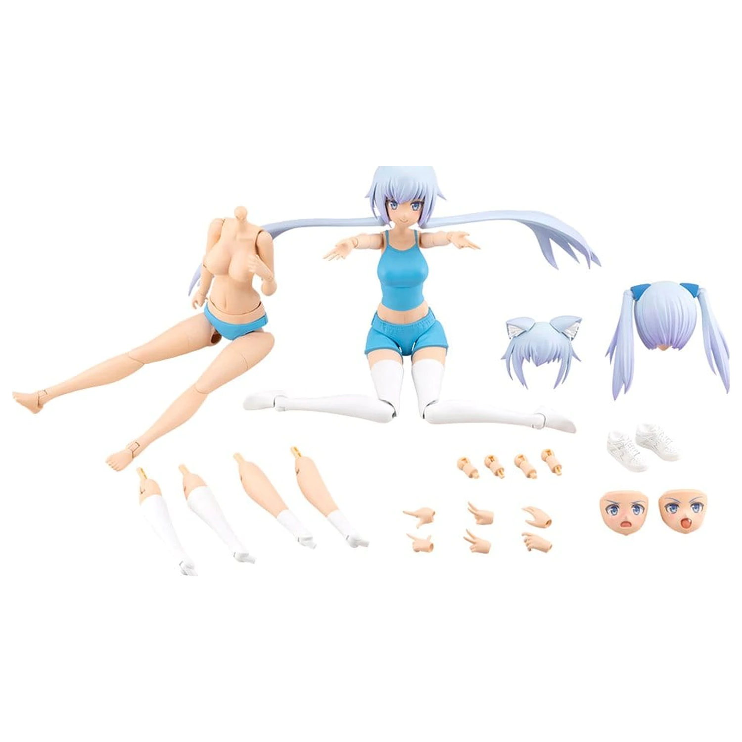 Sousaishojoteien Plastic Model Kit Grand Scale Dress Up Body M so styletom 25 cm produktová fotografia