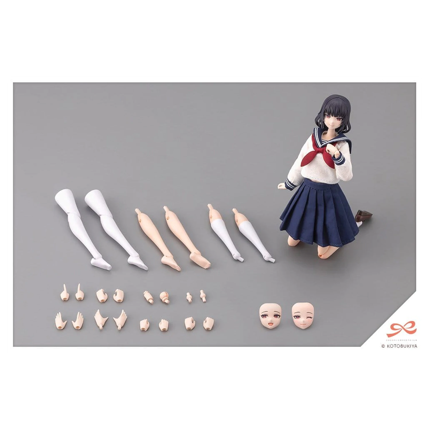 Sousaishojoteien Plastový model 1/10 Kiru Pla Kuon Yakushiji uniforma strednej školy Touou 16 cm produktová fotografia