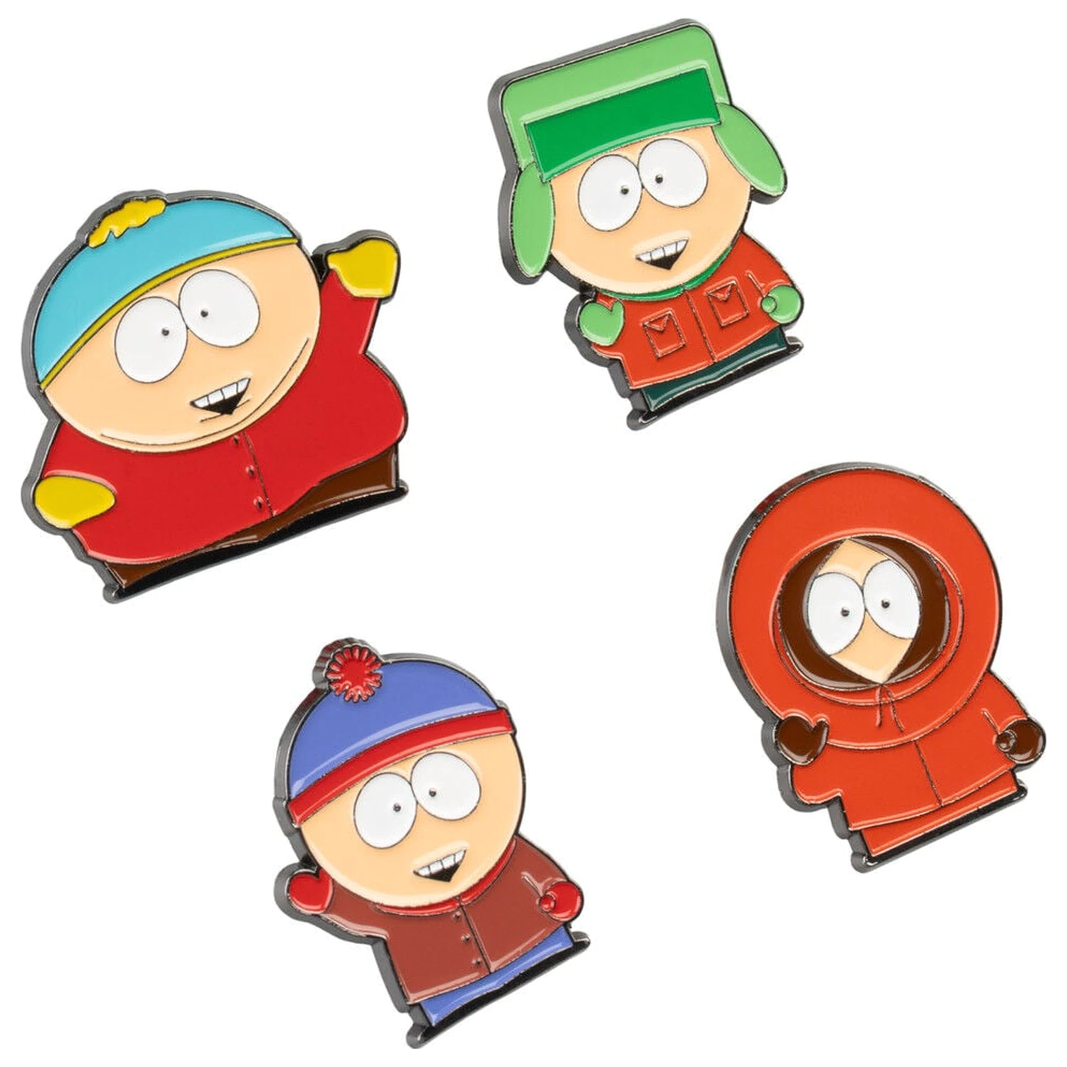 South Park sada 4 odznakov produktová fotografia
