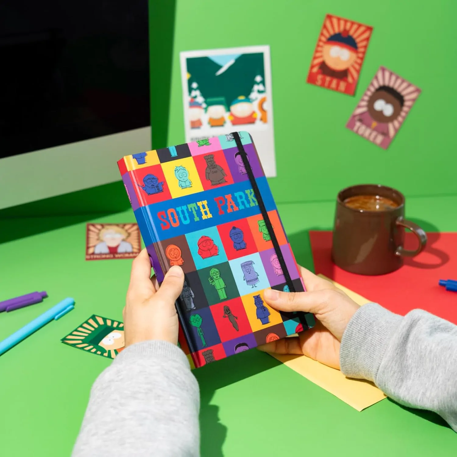 South Park A5 prémiový zápisník produktová fotografia