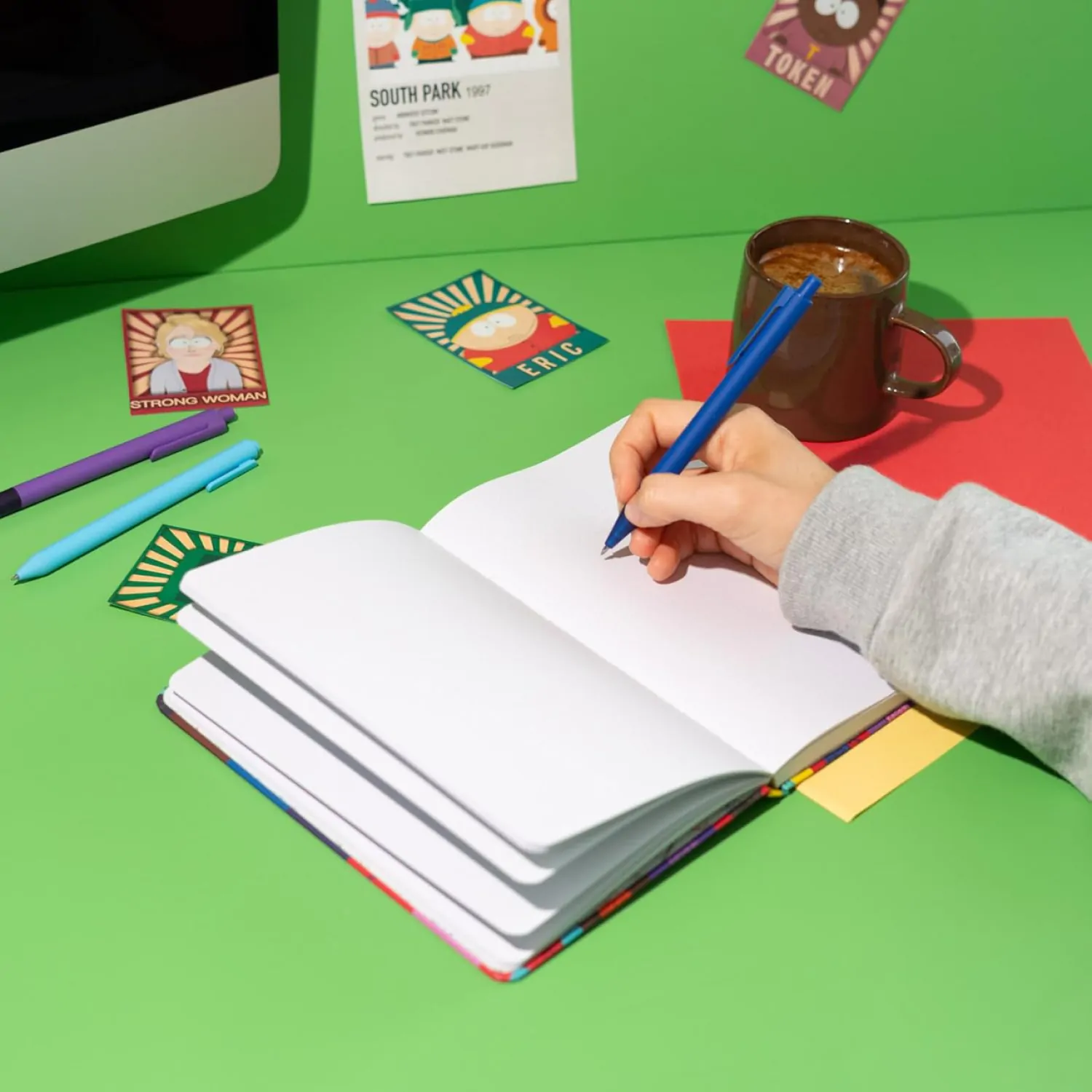 South Park A5 prémiový zápisník produktová fotografia