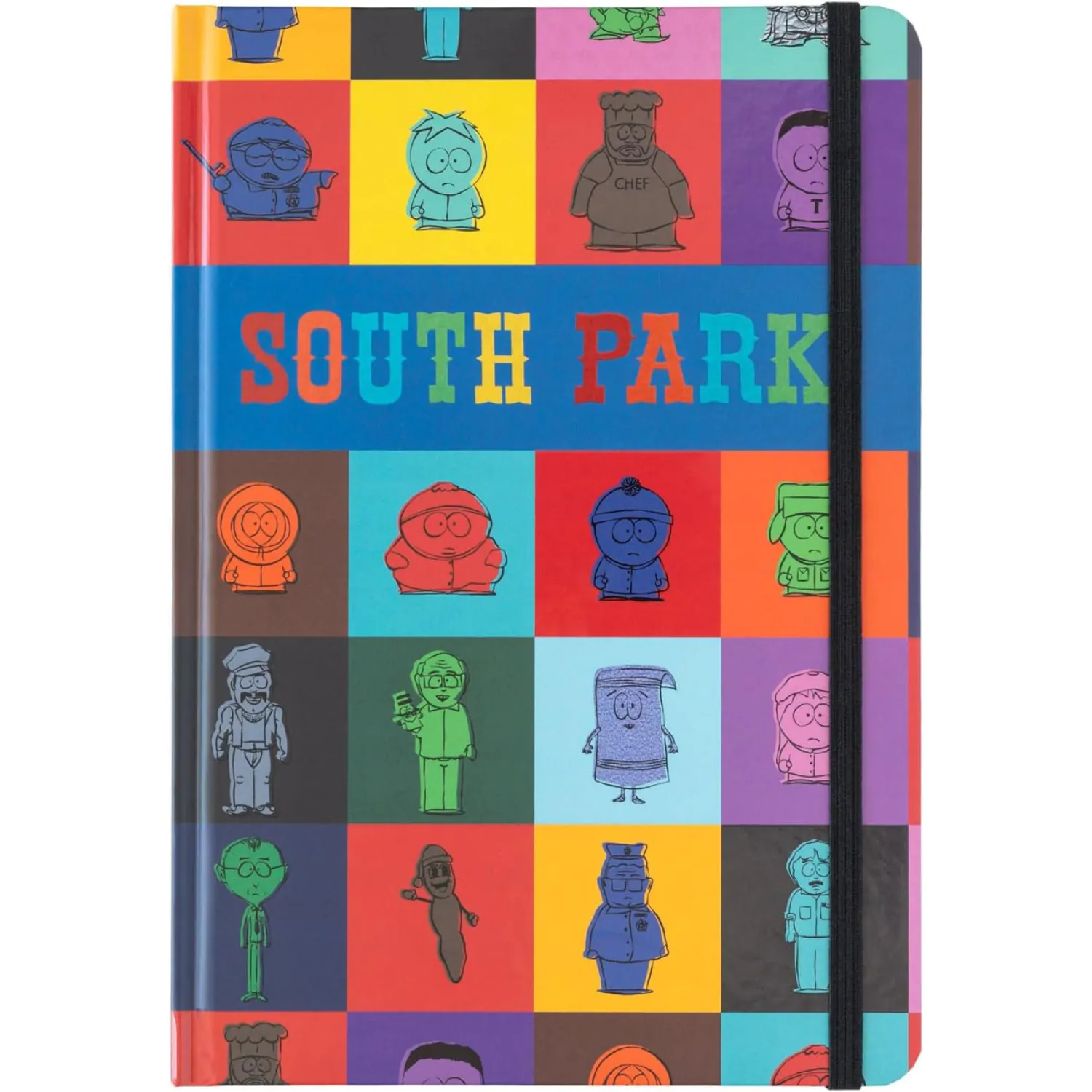 South Park A5 prémiový zápisník produktová fotografia