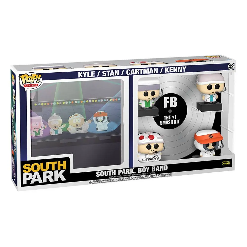 South Park POP! Albums DLX Vinyl Figure 4-Pack Boyband 9 cm termékfotó