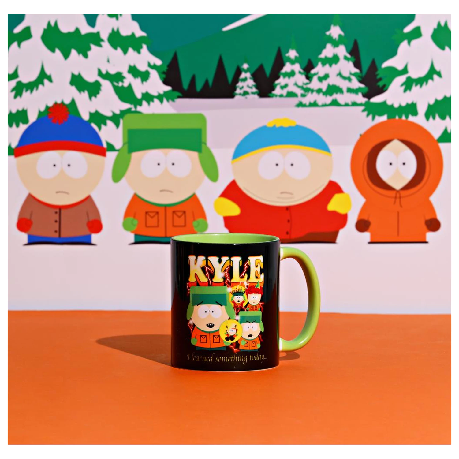 South Park Kyle vnútorný farebný hrnček 325 ml produktová fotografia