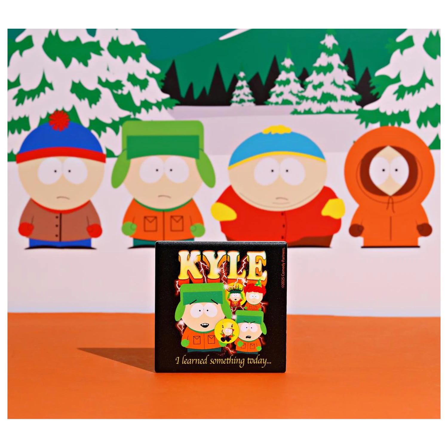 South Park Kyle keramická štvorcová podložka pod pohár produktová fotografia