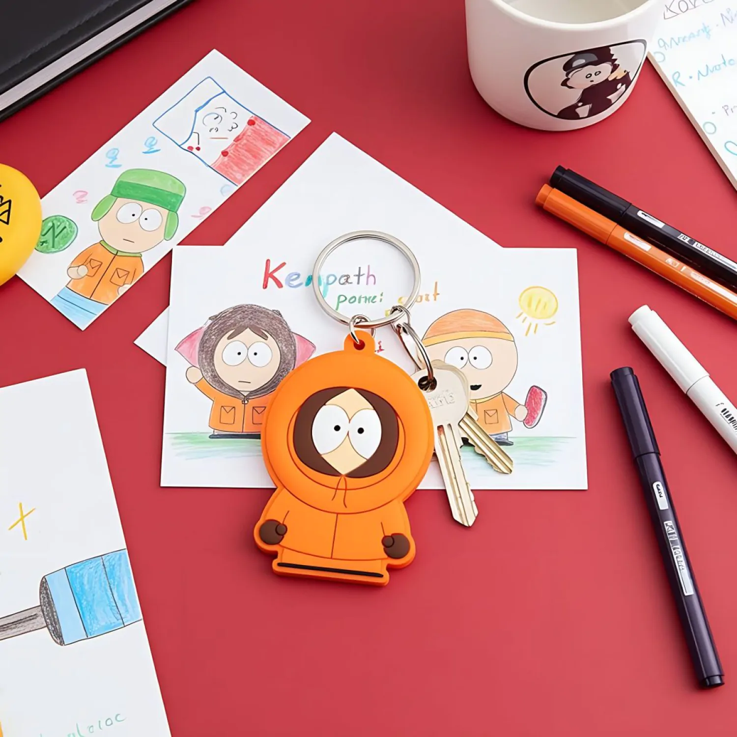 South Park PVC Kenny prívesok na kľúče produktová fotografia