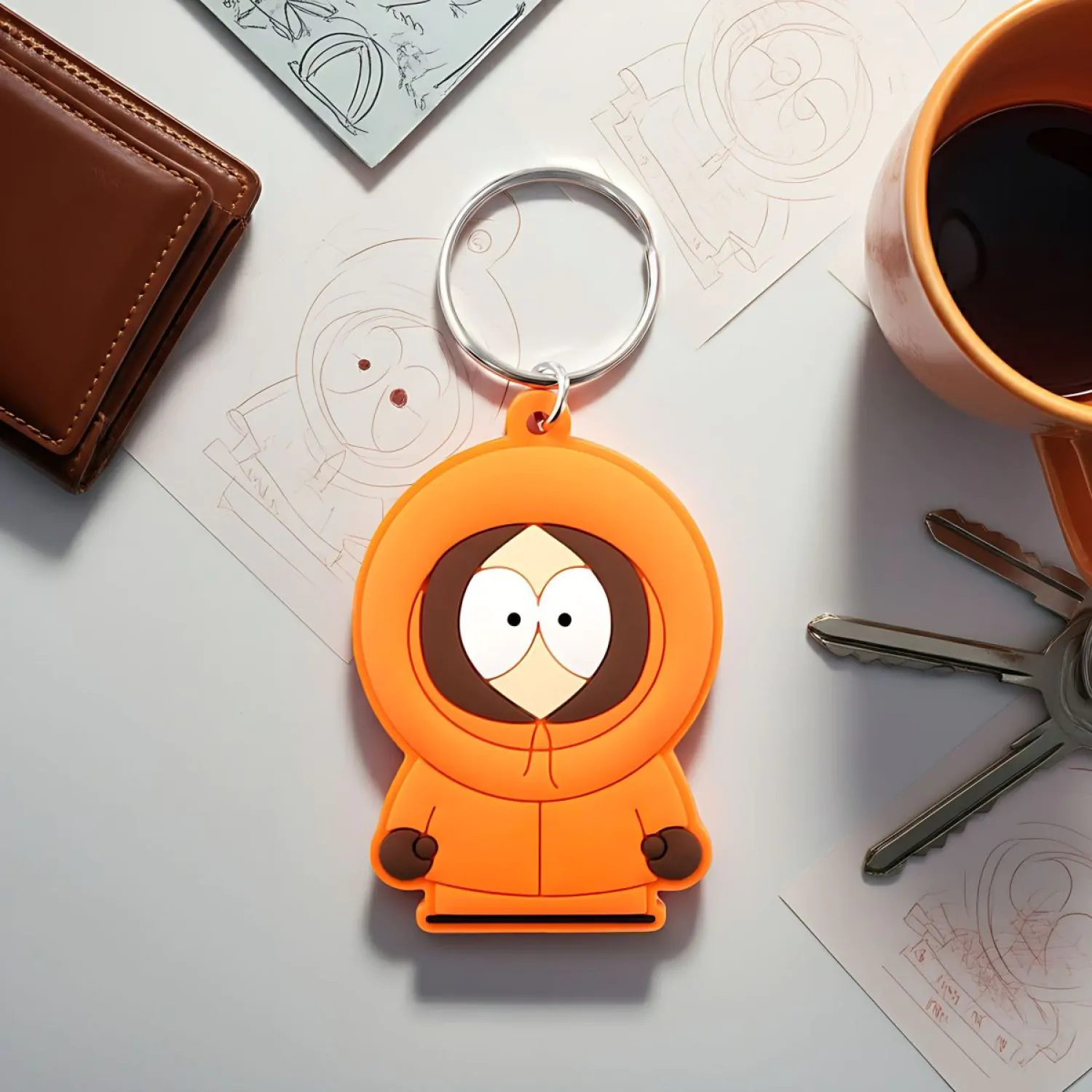 South Park PVC Kenny prívesok na kľúče produktová fotografia