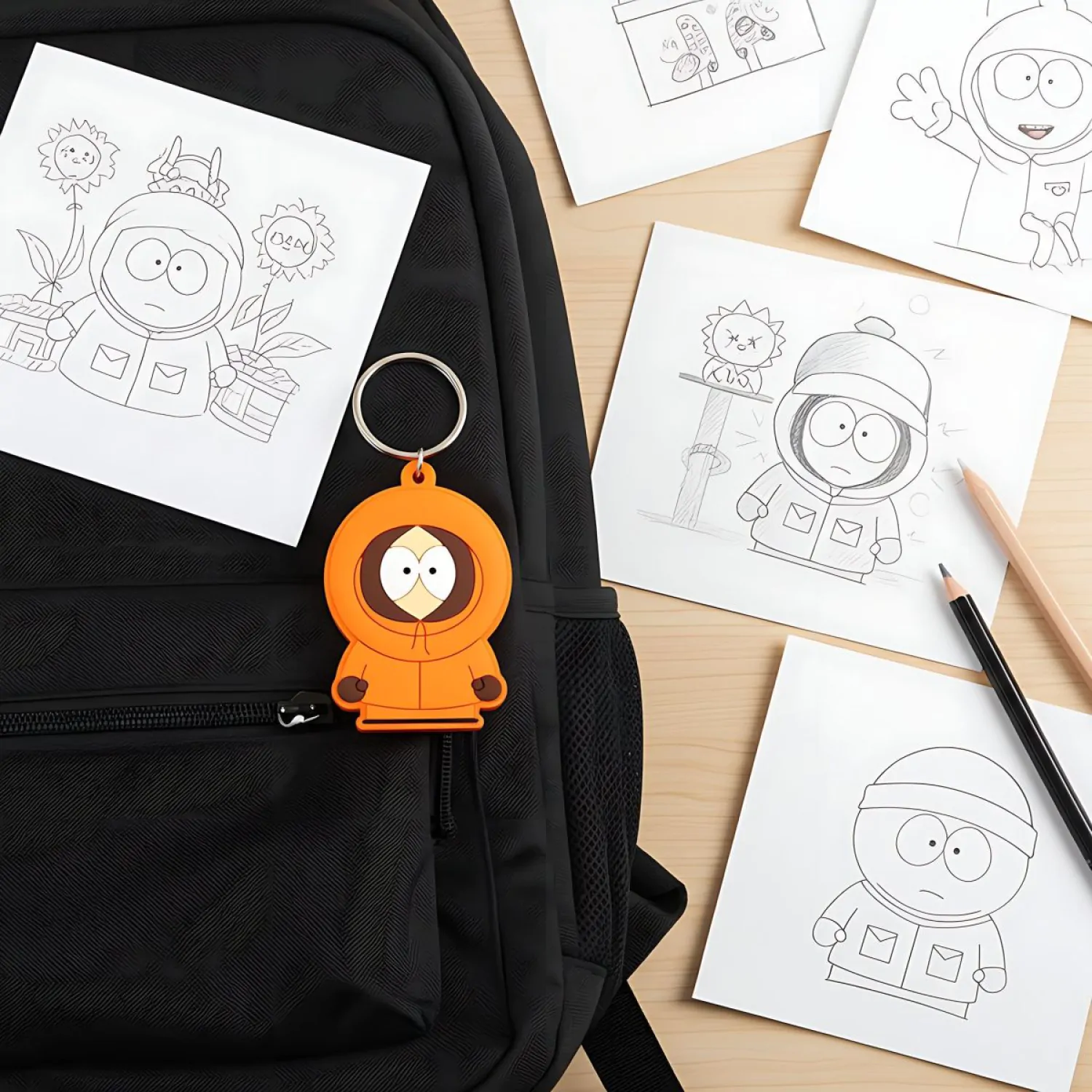 South Park PVC Kenny prívesok na kľúče produktová fotografia