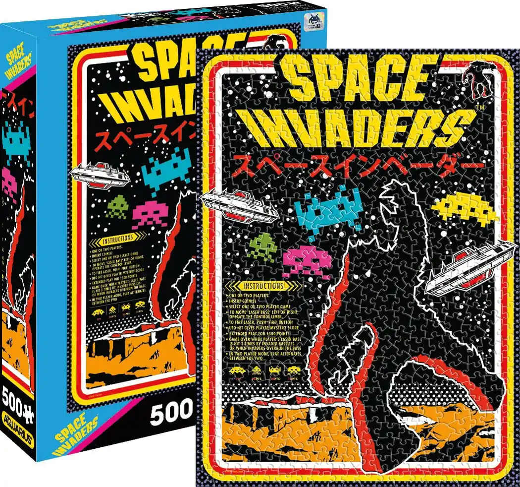 Puzzle Space Invaders (500 dielikov) produktová fotografia