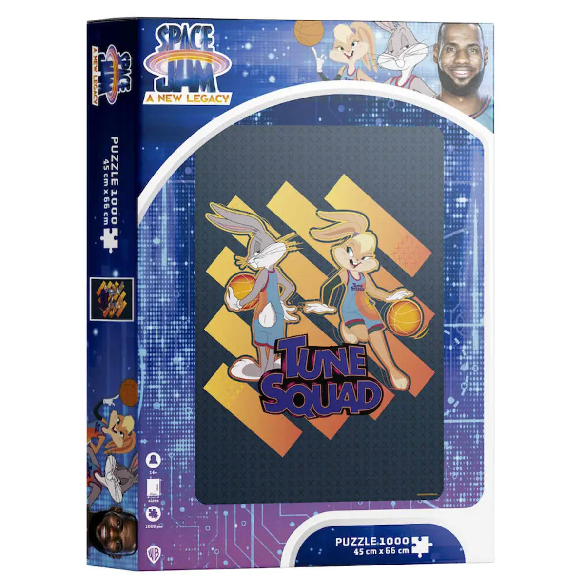 Space Jam 2 Tune Squad Bugs and Lola puzzle 1000pcs termékfotó