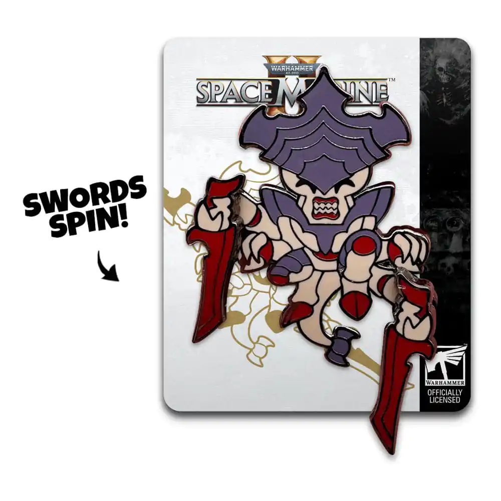 Space Marine 2 odznak Tyranid Warrior 5 cm produktová fotografia