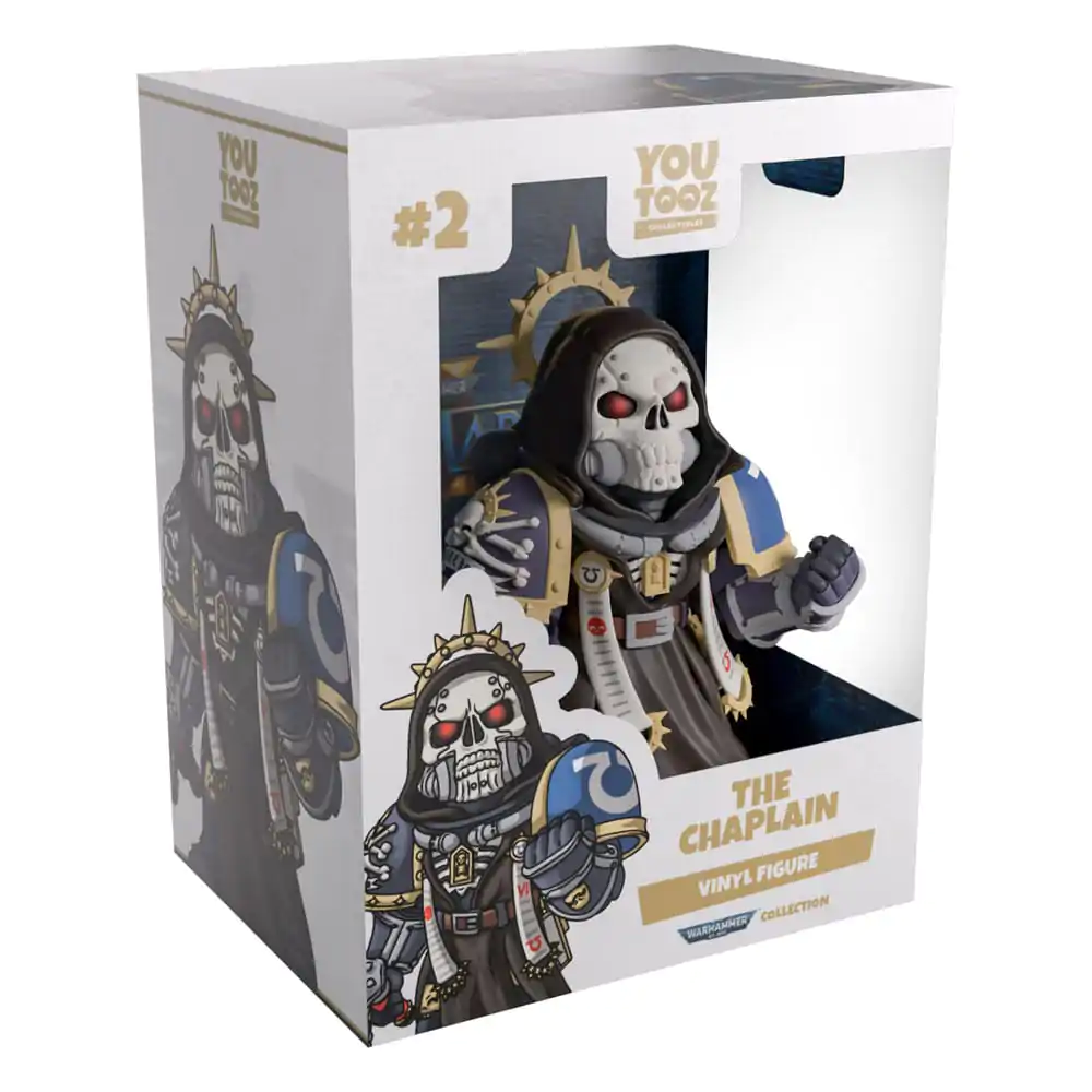 Space Marine 2 vinylová figúrka The Chaplain 13 cm produktová fotografia