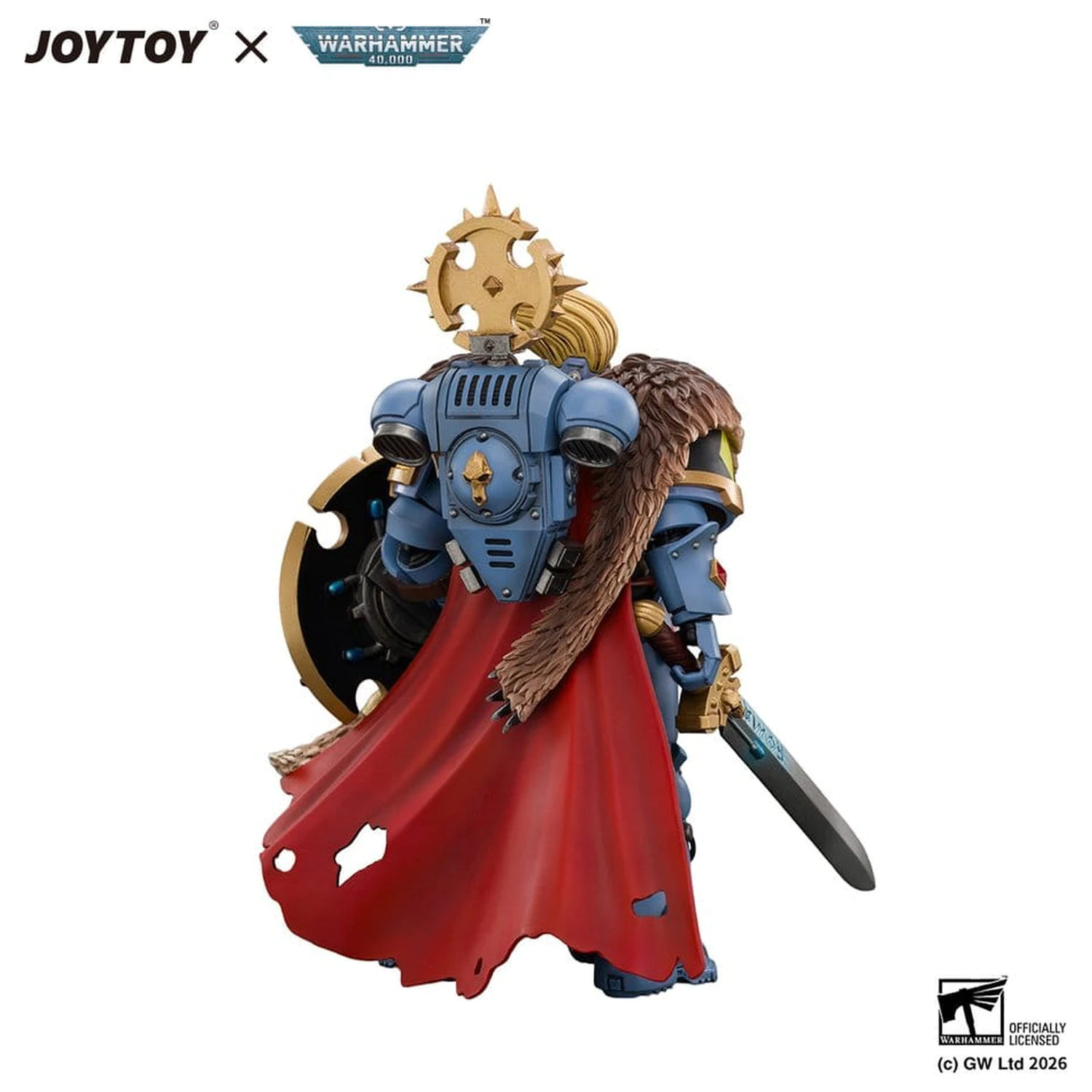 Space Marine akčná figúrka Space Wolves Wolf Guard Battle Leader 12 cm produktová fotografia