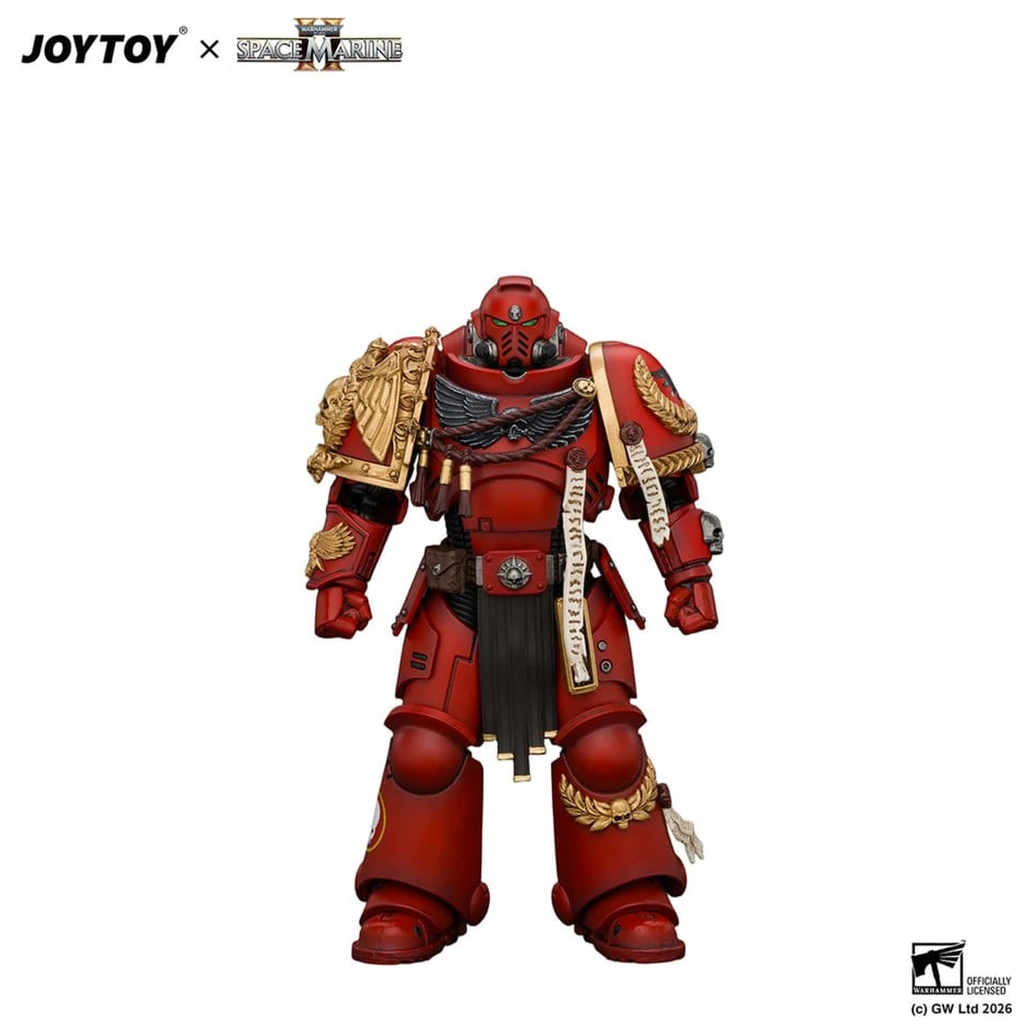 Space Marine Game Edition akčná figúrka Blood Angels Veteran 12 cm produktová fotografia