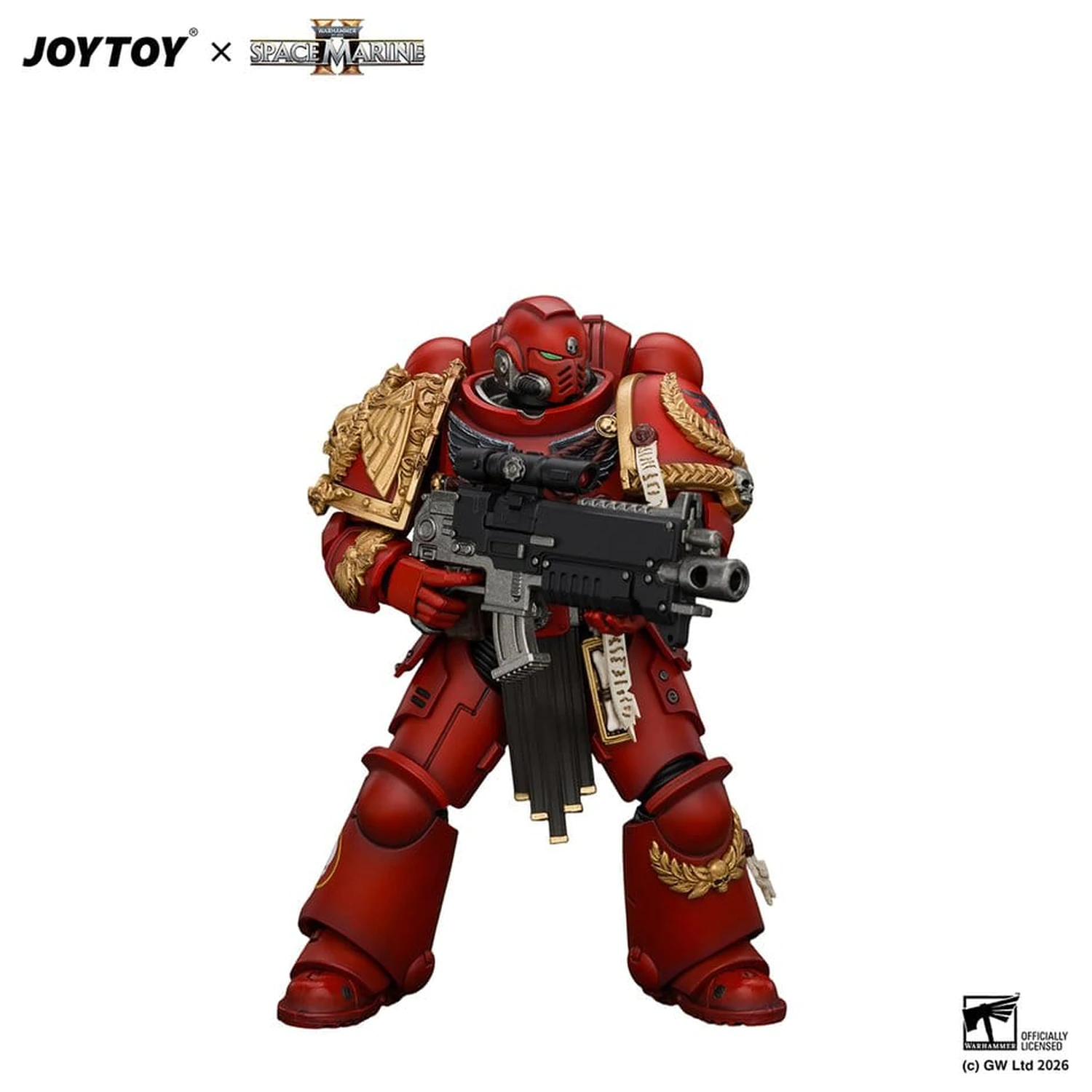 Space Marine Game Edition akčná figúrka Blood Angels Veteran 12 cm produktová fotografia